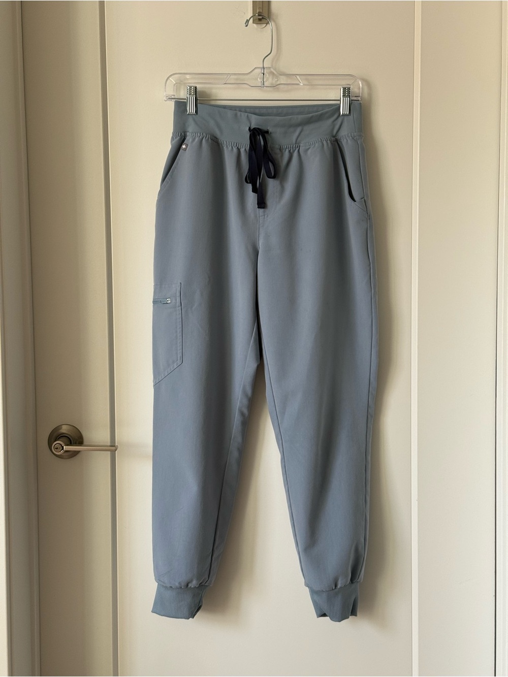 Figs Zamora Ceil Blue Joggers Size Small